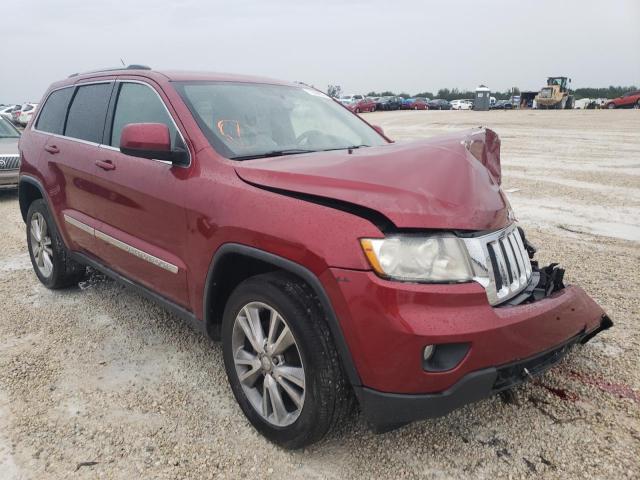 1C4RJFAT1DC539120 - 2013 JEEP GRAND CHER LAREDO RED photo 4