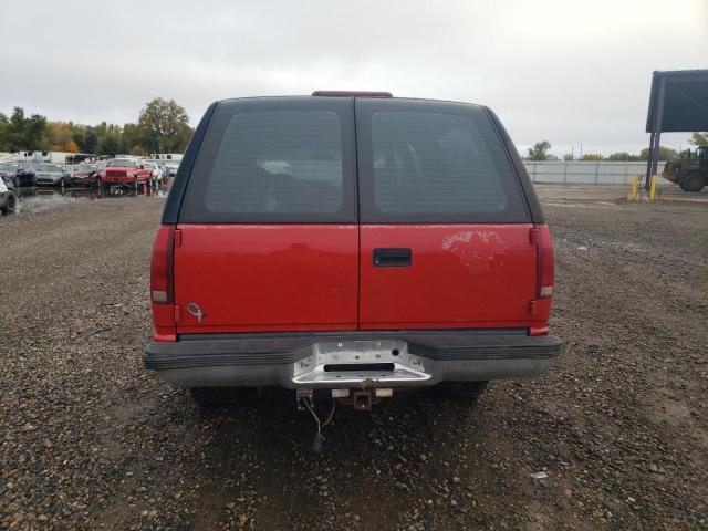 1GNGK26R5TJ384325 - 1996 CHEVROLET SUBURBAN K2500 RED photo 6