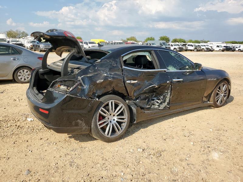 ZAM57RTA9G1176457 - 2016 MASERATI GHIBLI S أسود صورة 3