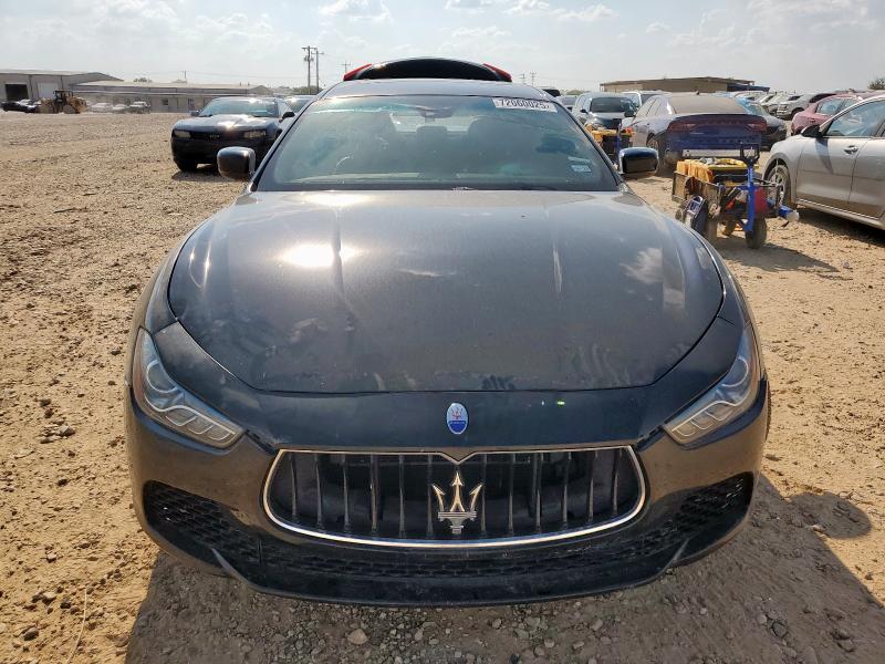 ZAM57RTA9G1176457 - 2016 MASERATI GHIBLI S أسود صورة 5