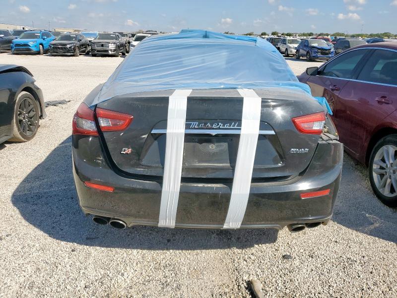 ZAM57RTA9G1176457 - 2016 MASERATI GHIBLI S أسود صورة 6
