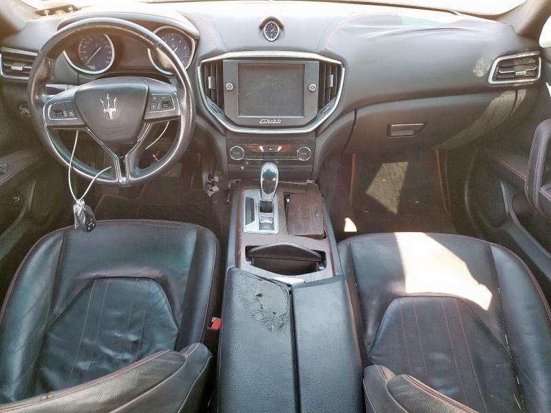 ZAM57RTA9G1176457 - 2016 MASERATI GHIBLI S أسود صورة 8