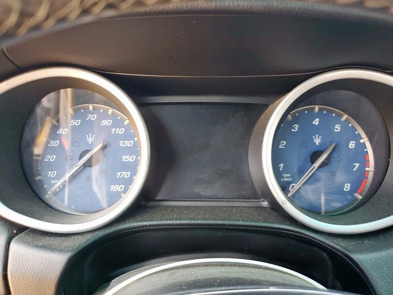 ZAM57RTA9G1176457 - 2016 MASERATI GHIBLI S أسود صورة 9