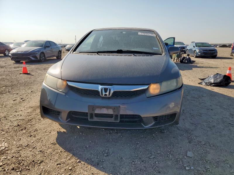 2HGFA16809H346151 - 2009 HONDA CIVIC EX GRAY photo 5