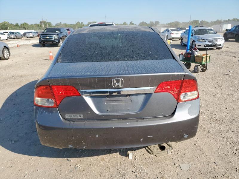 2HGFA16809H346151 - 2009 HONDA CIVIC EX GRAY photo 6