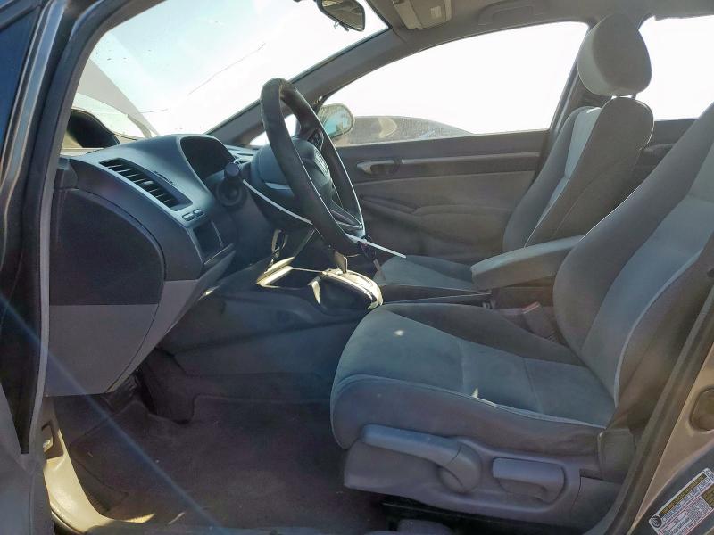 2HGFA16809H346151 - 2009 HONDA CIVIC EX GRAY photo 7