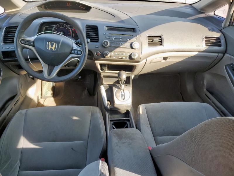 2HGFA16809H346151 - 2009 HONDA CIVIC EX GRAY photo 8