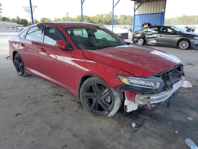 1HGCV1F34JA261327 - 2018 HONDA ACCORD SPORT Rot Foto 4