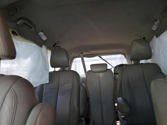 5TDYK3DC6ES526303 - 2014 TOYOTA SIENNA XLE WHITE photo 10