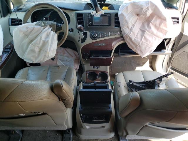 5TDYK3DC6ES526303 - 2014 TOYOTA SIENNA XLE WHITE photo 8