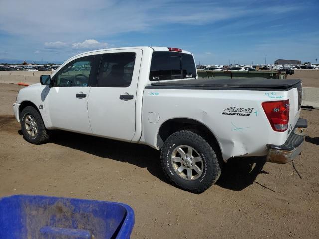 1N6AA07B84N560430 - 2004 NISSAN TITAN XE WHITE photo 2