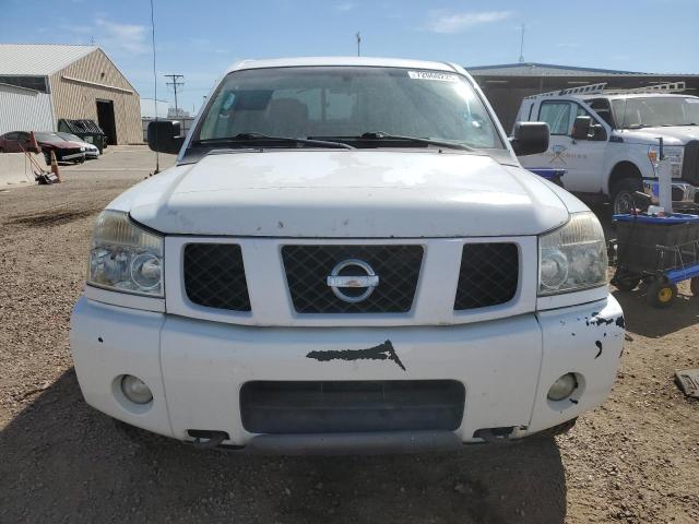1N6AA07B84N560430 - 2004 NISSAN TITAN XE WHITE photo 5