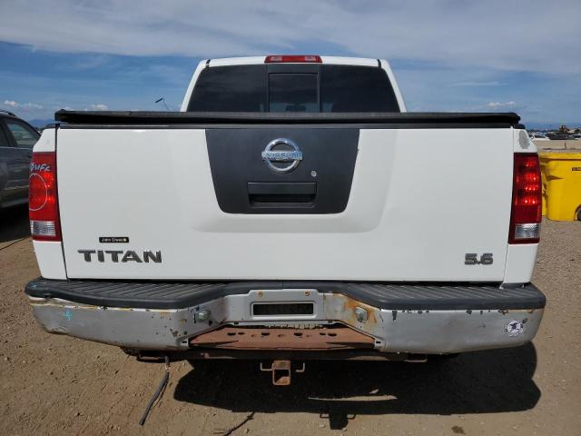 1N6AA07B84N560430 - 2004 NISSAN TITAN XE WHITE photo 6
