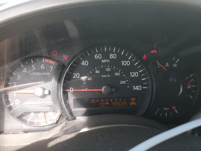 1N6AA07B84N560430 - 2004 NISSAN TITAN XE WHITE photo 9