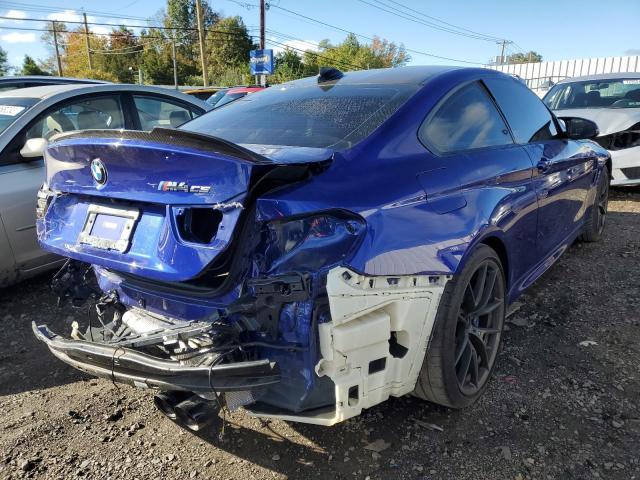 WBS3S7C06LFH13896 - 2020 BMW M4 CS BLUE photo 3