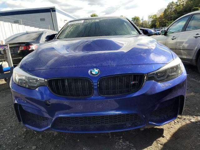 WBS3S7C06LFH13896 - 2020 BMW M4 CS BLUE photo 5