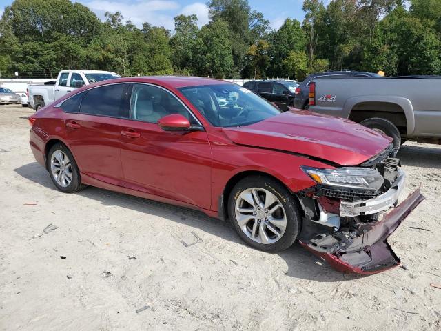 1HGCV1F13KA042780 - 2019 HONDA ACCORD LX BURGUNDY photo 4