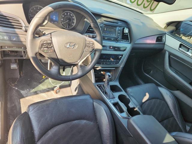 5NPE34AF1FH077317 - 2015 HYUNDAI SONATA SPORT WHITE photo 8