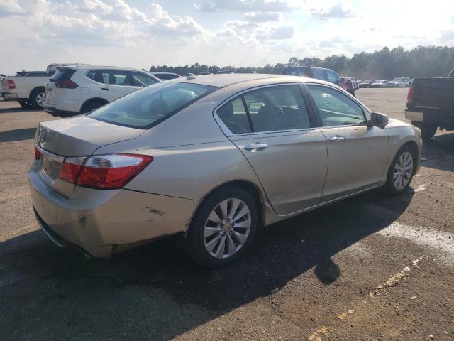 1HGCR2F89EA202785 - 2014 HONDA ACCORD EXL GOLD photo 3