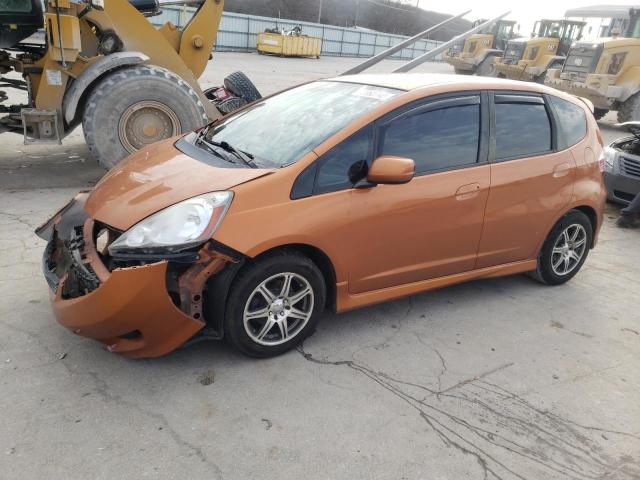 JHMGE8H52BS008993 - 2011 HONDA FIT SPORT ORANGE photo 1