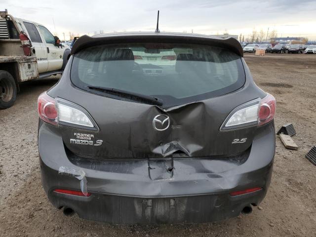 JM1BL1L5XB1370074 - 2011 MAZDA 3 S GRAY photo 6