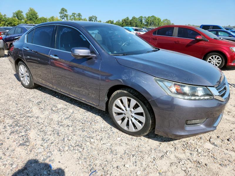 1HGCR3F85FA037860 - 2015 HONDA ACCORD EXL GRAY photo 4