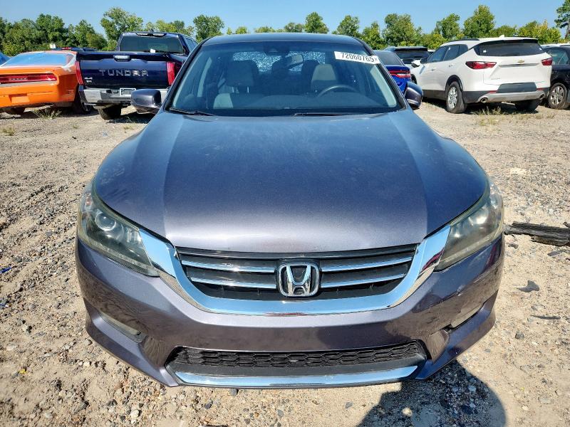 1HGCR3F85FA037860 - 2015 HONDA ACCORD EXL GRAY photo 5