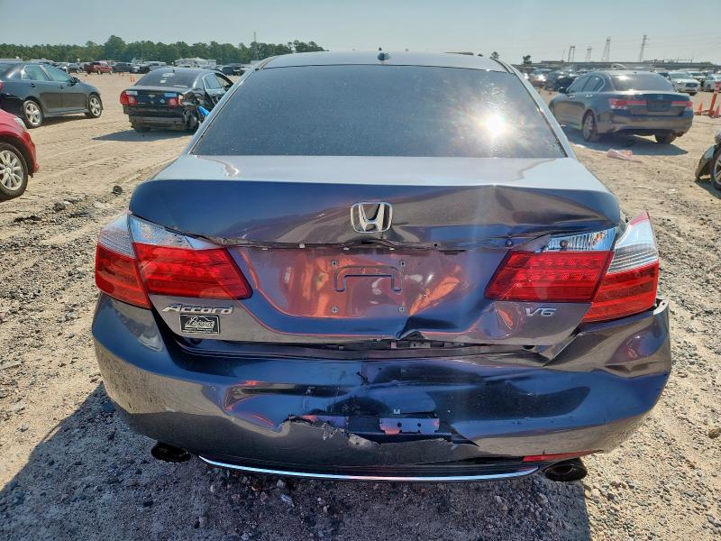 1HGCR3F85FA037860 - 2015 HONDA ACCORD EXL GRAY photo 6
