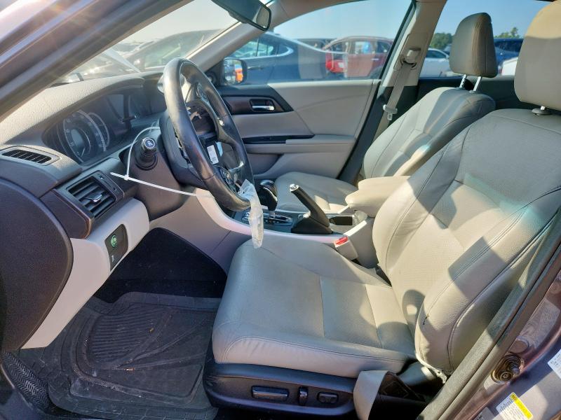 1HGCR3F85FA037860 - 2015 HONDA ACCORD EXL GRAY photo 7