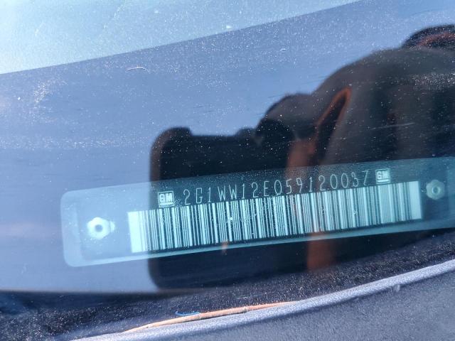 2G1WW12E059120037 - 2005 CHEVROLET MONTE CARL 银色 照片 12