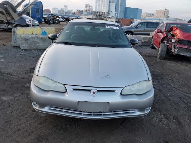 2G1WW12E059120037 - 2005 CHEVROLET MONTE CARL 银色 照片 5