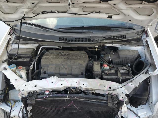 5FNRL5H60CB117359 - 2012 HONDA ODYSSEY EXL WHITE photo 12