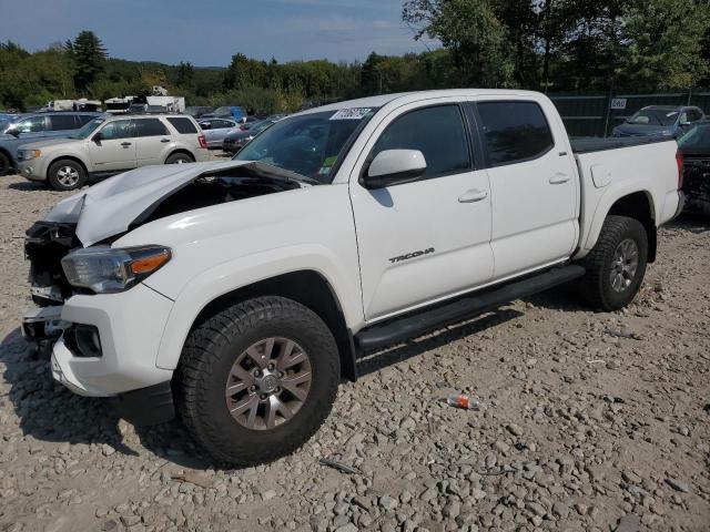 3TMCZ5AN3JM180020 - 2018 TOYOTA TACOMA DOUBLE CAB WHITE photo 1