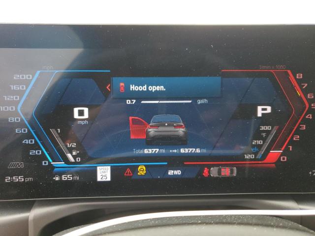 WBS33HJ0XSFU18401 - 2025 BMW M3 COMPETITION GRAY photo 9