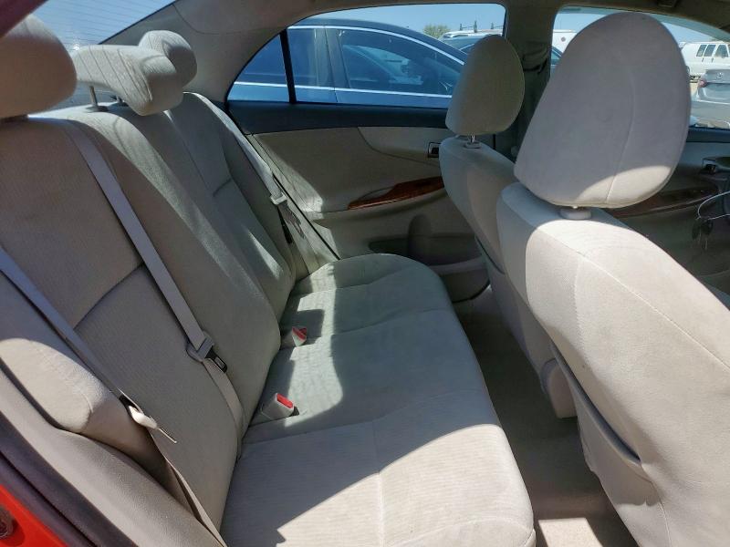 1NXBU40E99Z101622 - 2009 TOYOTA COROLLA BASE 红色 照片 10