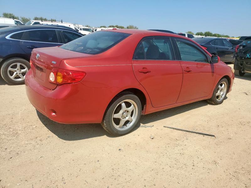 1NXBU40E99Z101622 - 2009 TOYOTA COROLLA BASE 红色 照片 3