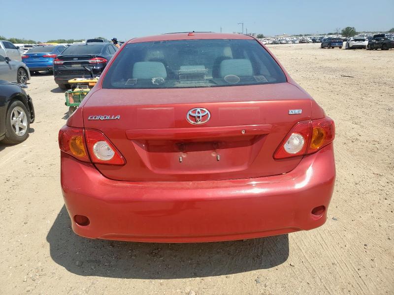 1NXBU40E99Z101622 - 2009 TOYOTA COROLLA BASE 红色 照片 6