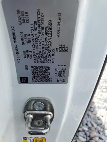 1GCHSCEAXN1229559 - 2022 CHEVROLET COLORADO LT WHITE photo 13