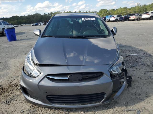 KMHCT4AE0HU329366 - 2017 HYUNDAI ACCENT SE GRAY photo 5