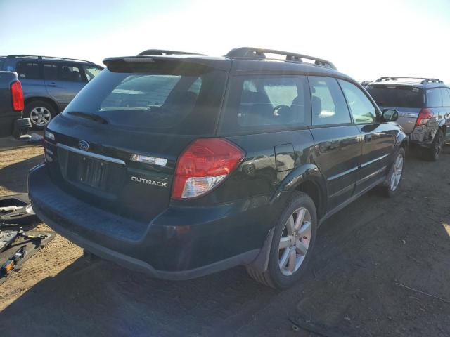 4S4BP61C187335038 - 2008 SUBARU OUTBACK 2.5I BLACK photo 3