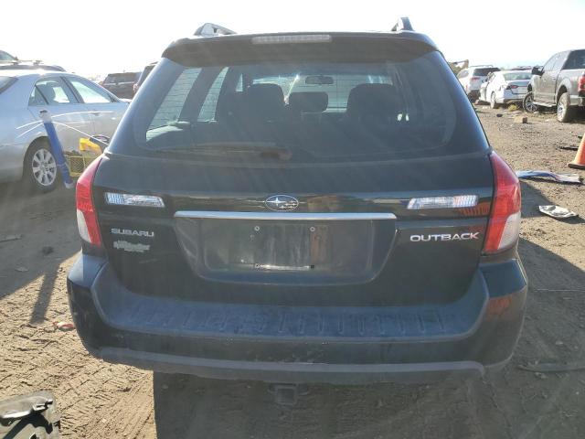 4S4BP61C187335038 - 2008 SUBARU OUTBACK 2.5I BLACK photo 6