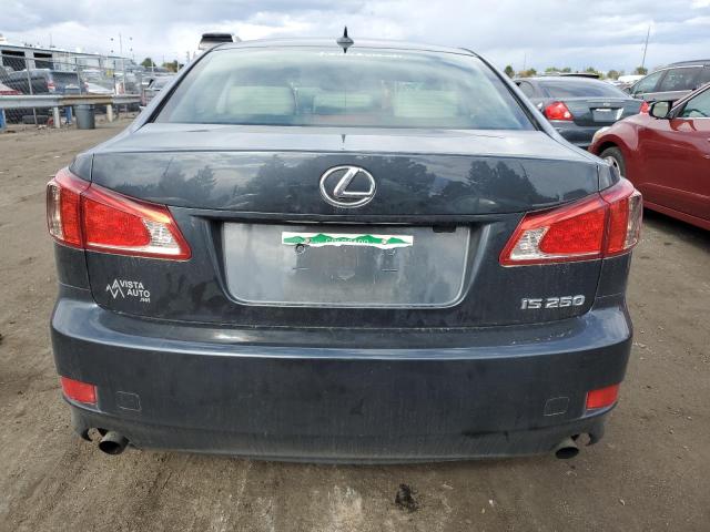 JTHBF5C2XB5137761 - 2011 LEXUS IS 250 GRAY photo 6