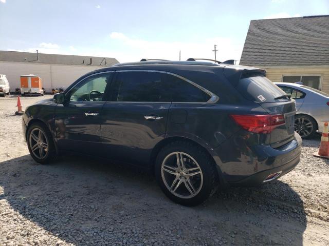 5FRYD4H99GB042274 - 2016 ACURA MDX ADVANCE CHARCOAL photo 2
