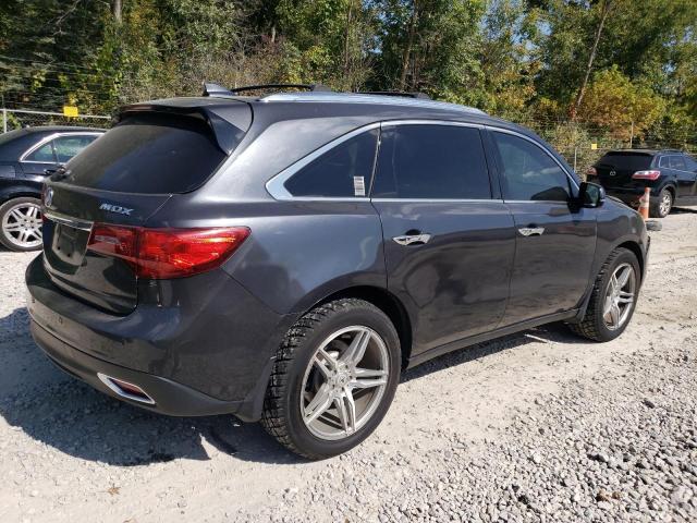 5FRYD4H99GB042274 - 2016 ACURA MDX ADVANCE CHARCOAL photo 3