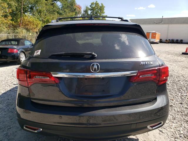 5FRYD4H99GB042274 - 2016 ACURA MDX ADVANCE CHARCOAL photo 6