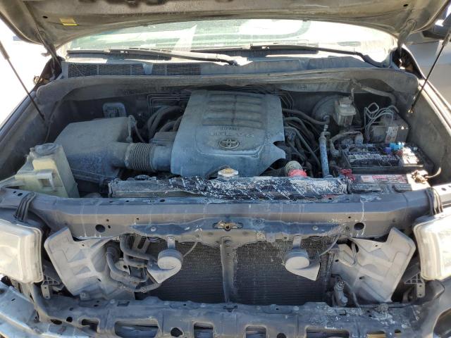 5TFRM5F18DX053485 - 2013 TOYOTA TUNDRA DOUBLE CAB SR5 GRAY photo 11