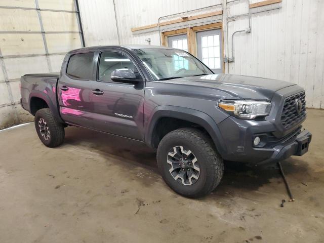 3TMCZ5AN5NM475450 - 2022 TOYOTA TACOMA DOUBLE CAB GRAY photo 4