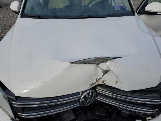 WVGBV7AX3CW585409 - 2012 VOLKSWAGEN TIGUAN S WHITE photo 12