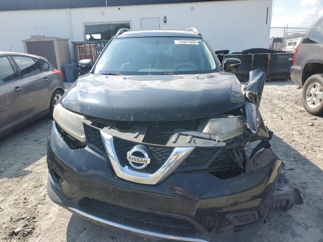 5N1AT2MT1EC802585 - 2014 NISSAN ROGUE S BLACK photo 5