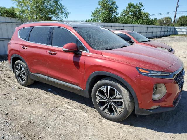 5NMS53AA3LH169159 - 2020 HYUNDAI SANTA FE LIMITED RED photo 4